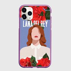 Чехол iPhone 11 Pro матовый LANA DEL REY