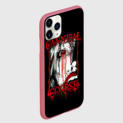 Чехол iPhone 11 Pro матовый Cannibal Corpse 2, цвет: 3D-малиновый — фото 2