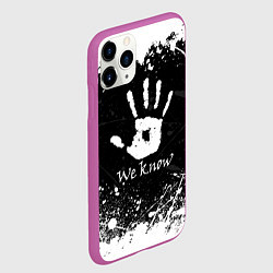 Чехол iPhone 11 Pro матовый WE KNOW TES, цвет: 3D-фиолетовый — фото 2