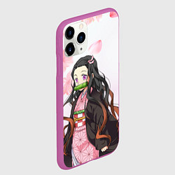 Чехол iPhone 11 Pro матовый НЕЗУКА NEZUKO, цвет: 3D-фиолетовый — фото 2