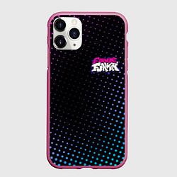 Чехол iPhone 11 Pro матовый Friday Night Funkin, цвет: 3D-малиновый