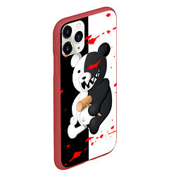 Чехол iPhone 11 Pro матовый MONOKUMA МОНОКУМА, цвет: 3D-красный — фото 2