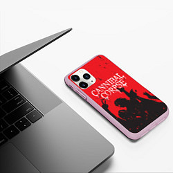 Чехол iPhone 11 Pro матовый Cannibal Corpse Труп Каннибала Z, цвет: 3D-розовый — фото 2