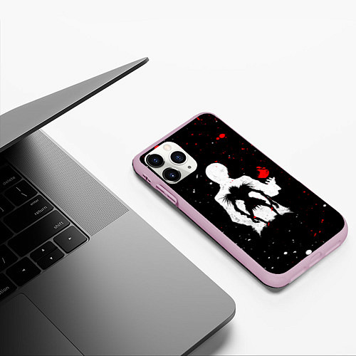 Чехол iPhone 11 Pro матовый DEATH NOTE ТЕТРАДЬ СМЕРТИ / 3D-Розовый – фото 3