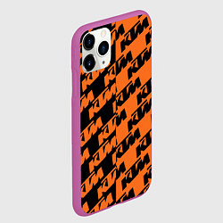 Чехол iPhone 11 Pro матовый KTM КТМ Z, цвет: 3D-фиолетовый — фото 2