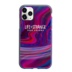 Чехол iPhone 11 Pro матовый Life is Strange: True Colors, цвет: 3D-серый