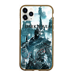 Чехол iPhone 11 Pro матовый Dark Souls, цвет: 3D-коричневый