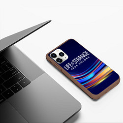 Чехол iPhone 11 Pro матовый Life is Strange: True Colors, цвет: 3D-коричневый — фото 2