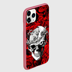 Чехол iPhone 11 Pro матовый BERSERK, цвет: 3D-малиновый — фото 2