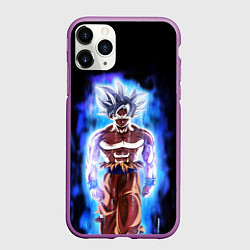 Чехол iPhone 11 Pro матовый КОГУ СИМВОЛ НА СПИНЕ, цвет: 3D-фиолетовый