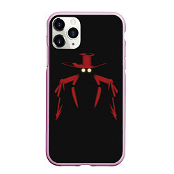 Чехол iPhone 11 Pro матовый Alucard, цвет: 3D-розовый