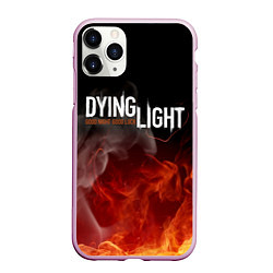 Чехол iPhone 11 Pro матовый DYING LIGHT 2, цвет: 3D-розовый