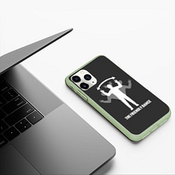 Чехол iPhone 11 Pro матовый Френдли DayZ, цвет: 3D-салатовый — фото 2