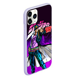 Чехол iPhone 11 Pro матовый JOJOS BIZARRE ADVENTURE, цвет: 3D-светло-сиреневый — фото 2