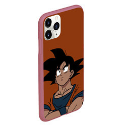 Чехол iPhone 11 Pro матовый DRAGON BALL ДРАГОН БОЛЛ, цвет: 3D-малиновый — фото 2