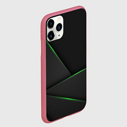 Чехол iPhone 11 Pro матовый КАРМАН, цвет: 3D-малиновый — фото 2