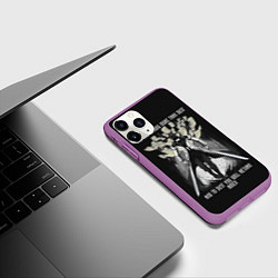 Чехол iPhone 11 Pro матовый Александр Андерсон, цвет: 3D-фиолетовый — фото 2