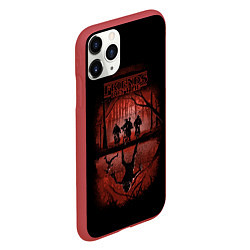Чехол iPhone 11 Pro матовый Друзья Не Лгут ST, цвет: 3D-красный — фото 2