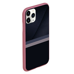 Чехол iPhone 11 Pro матовый Минимализм, цвет: 3D-малиновый — фото 2