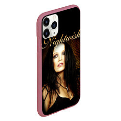 Чехол iPhone 11 Pro матовый Nightwish, цвет: 3D-малиновый — фото 2