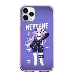 Чехол iPhone 11 Pro матовый Нептун Neptune, цвет: 3D-розовый