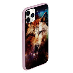 Чехол iPhone 11 Pro матовый WOLF, цвет: 3D-розовый — фото 2