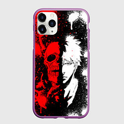 Чехол iPhone 11 Pro матовый ИЧИГО БЛИЧ ICHIGO BLEACH, цвет: 3D-фиолетовый