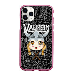 Чехол iPhone 11 Pro матовый Valheim Girl