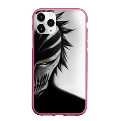 Чехол iPhone 11 Pro матовый ИЧИГО ПУСТОЙ BLEACH, цвет: 3D-малиновый