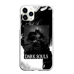 Чехол iPhone 11 Pro матовый DARKSOULS ТЁМНЫЙ РЫЦАРЬ, цвет: 3D-белый