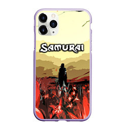 Чехол iPhone 11 Pro матовый SAMURAI PROJECT RED, цвет: 3D-светло-сиреневый