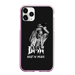 Чехол iPhone 11 Pro матовый Rest in Peace Legend DMX