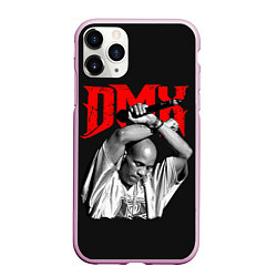 Чехол iPhone 11 Pro матовый Legend DMX, цвет: 3D-розовый