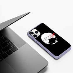 Чехол iPhone 11 Pro матовый Whats 1000 minus 7 Kaneki, цвет: 3D-светло-сиреневый — фото 2