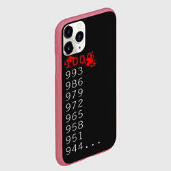 Чехол iPhone 11 Pro матовый 1000 - 7 Tokyo Ghoul, цвет: 3D-малиновый — фото 2