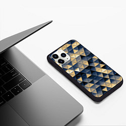 Чехол iPhone 11 Pro матовый MOZZY, цвет: 3D-черный — фото 2