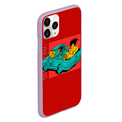 Чехол iPhone 11 Pro матовый Old Dragon Ball, цвет: 3D-сиреневый — фото 2