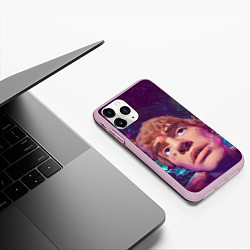 Чехол iPhone 11 Pro матовый LOVV66, цвет: 3D-розовый — фото 2