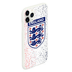 Чехол iPhone 11 Pro матовый Сборная Англии, цвет: 3D-белый — фото 2