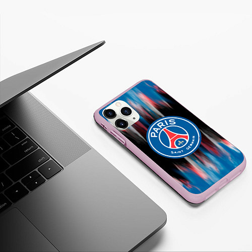 Чехол iPhone 11 Pro матовый PSG / 3D-Розовый – фото 3