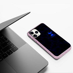Чехол iPhone 11 Pro матовый Tottenham, цвет: 3D-розовый — фото 2