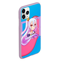 Чехол iPhone 11 Pro матовый Sweet Shiro, цвет: 3D-сиреневый — фото 2