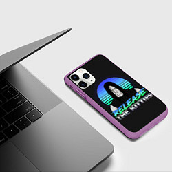 Чехол iPhone 11 Pro матовый Нэйтан Эксплоужен, цвет: 3D-фиолетовый — фото 2