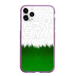 Чехол iPhone 11 Pro матовый GREEN POWER