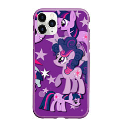 Чехол iPhone 11 Pro матовый Twilight Sparkle, цвет: 3D-фиолетовый