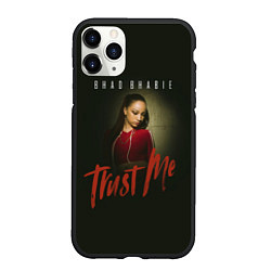 Чехол iPhone 11 Pro матовый Bhad Bhabie Trust me, цвет: 3D-черный