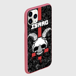 Чехол iPhone 11 Pro матовый The Binding of Isaac, цвет: 3D-малиновый — фото 2