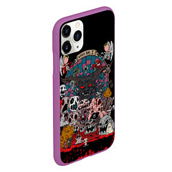 Чехол iPhone 11 Pro матовый Кто я, цвет: 3D-фиолетовый — фото 2