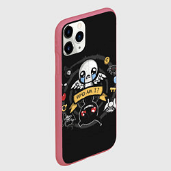 Чехол iPhone 11 Pro матовый Who am i, цвет: 3D-малиновый — фото 2