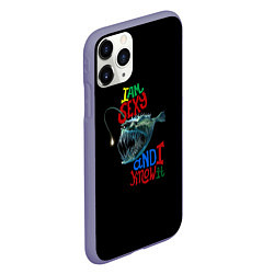 Чехол iPhone 11 Pro матовый Я красотка, цвет: 3D-серый — фото 2